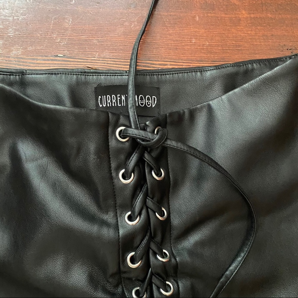 Vegan Leather current mood pants